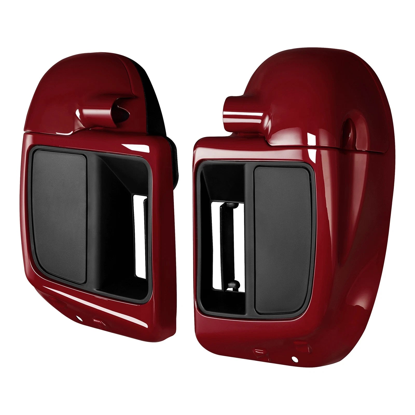 Lower Vented Fairings for Harley Touring Electra Glide (2014–2023) Billiard Red
