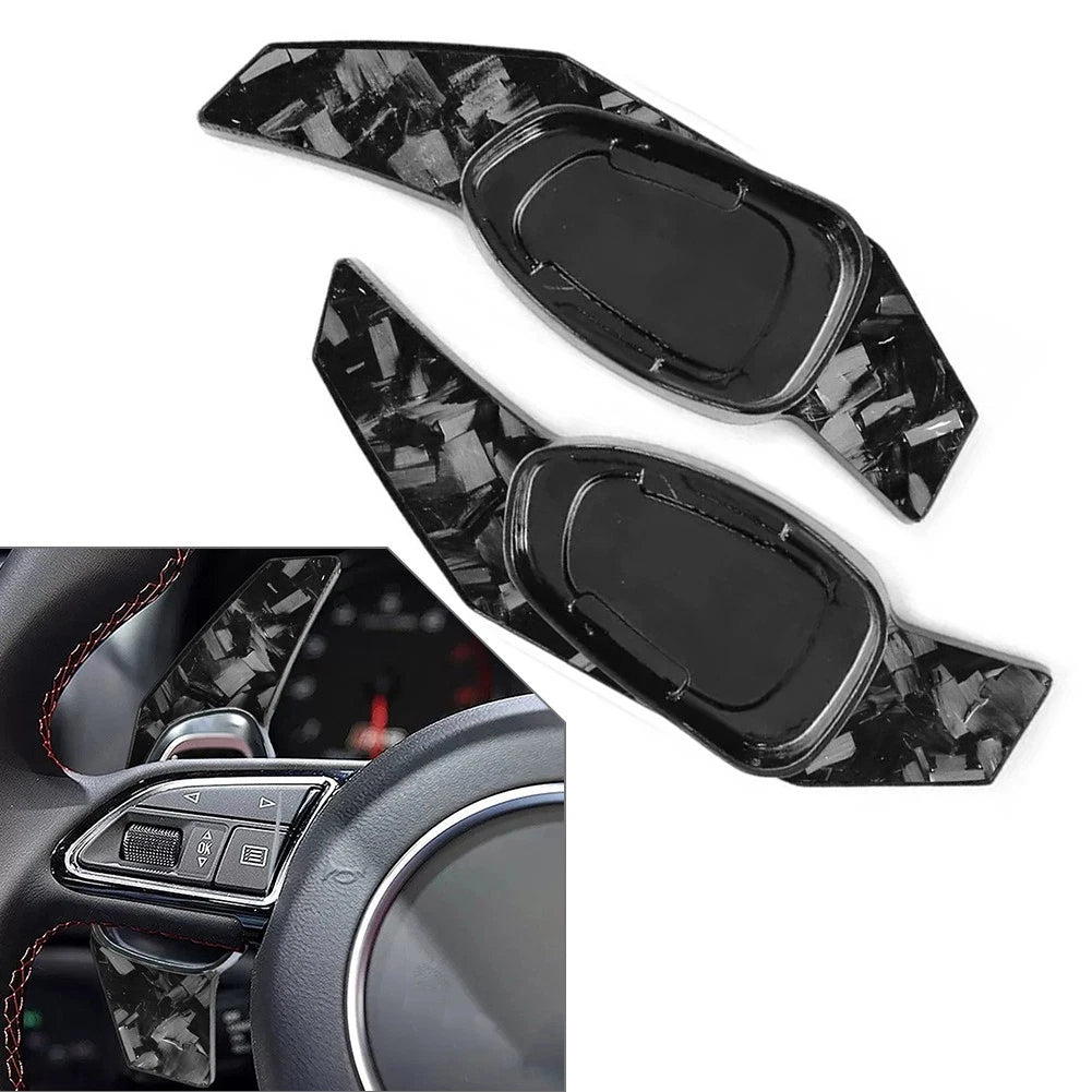 Steering Wheel Shift Paddle Extensions for Audi S3 S5 S6 RS3 RS4 RS6 RS7 (2013–2020)