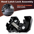 Left Side Hood Latch Lock Assembly 65601JL60A for Nissan 370Z GT-R (2009–2020)