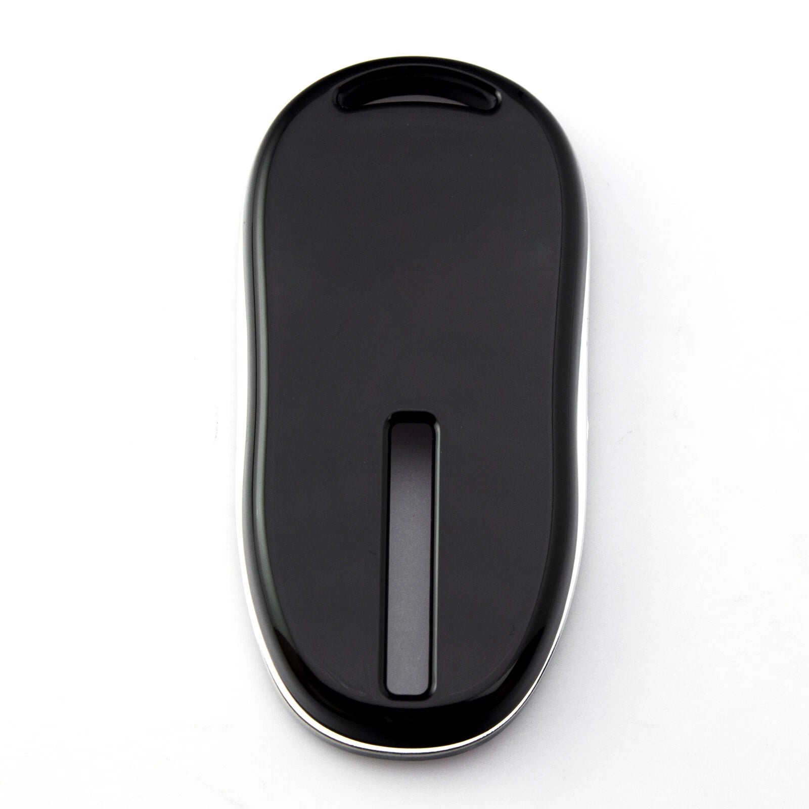 Gloss Black Car Remote Key Fob Case Cover for Tesla Model 3 S (2017-2024)