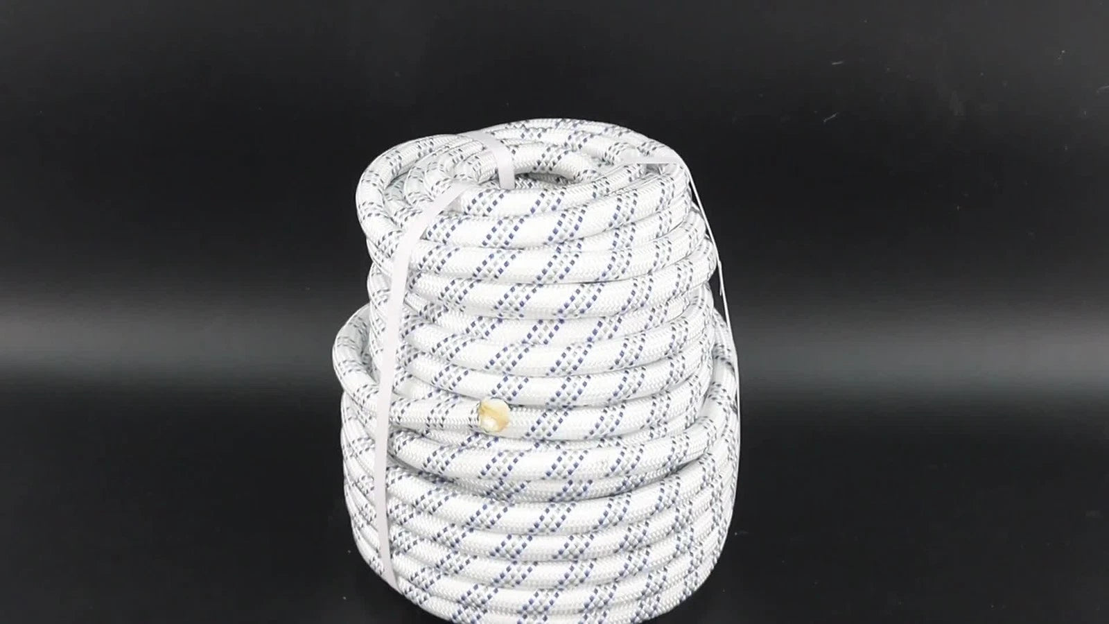 Double Braided Polyester Rope for Rigging (120' x 1/2" & 3/4")