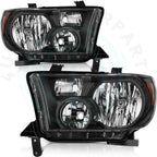 Pair Headlight Assembly for Toyota Sequoia (2008–2017)