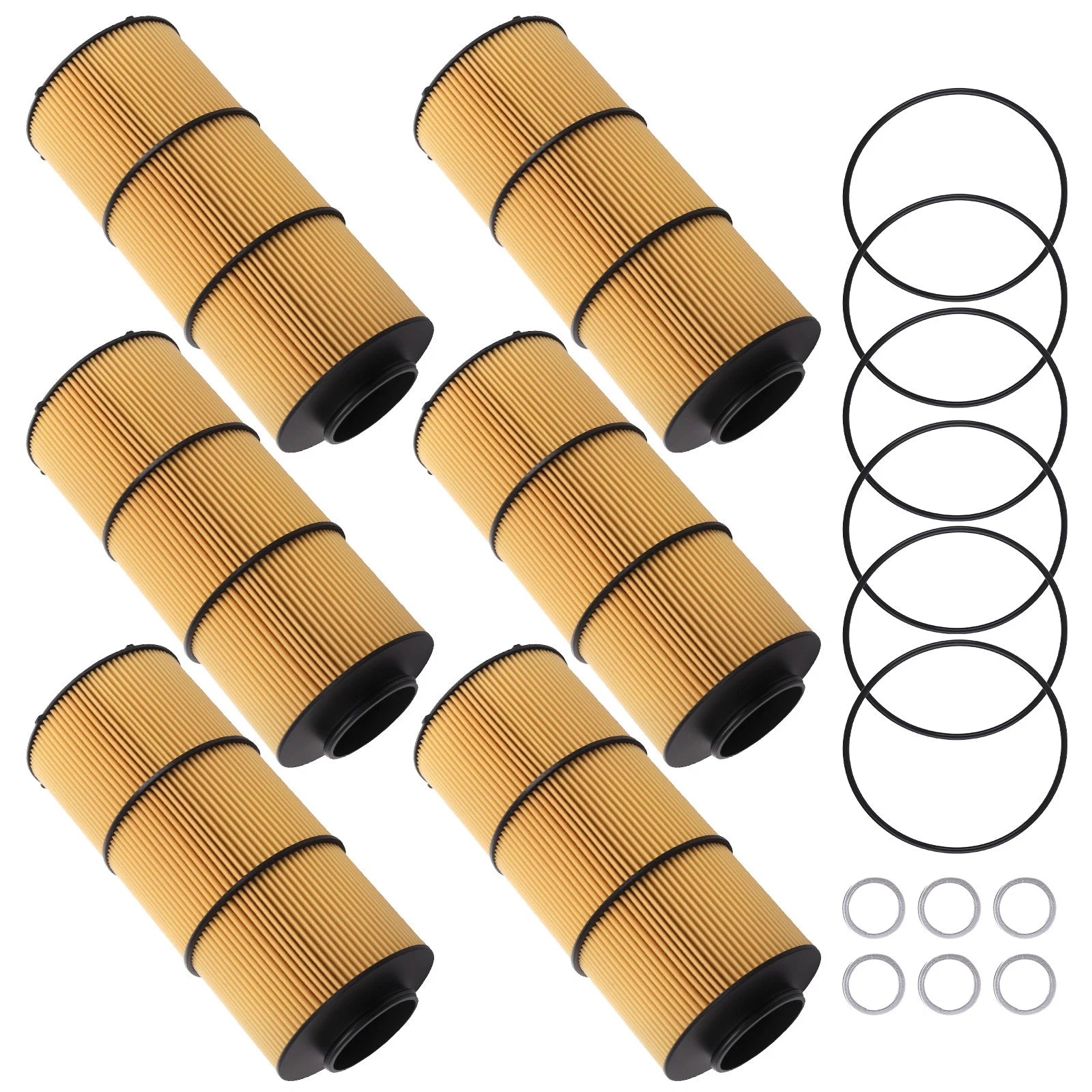 Oil Filter Kit LF17800 for Detroit Diesel Western Star (6-Pack)