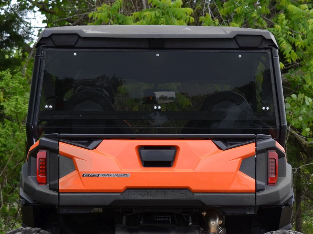 Heavy Duty Rear Dark Tinted Windshield for Polaris General (2016–2023)