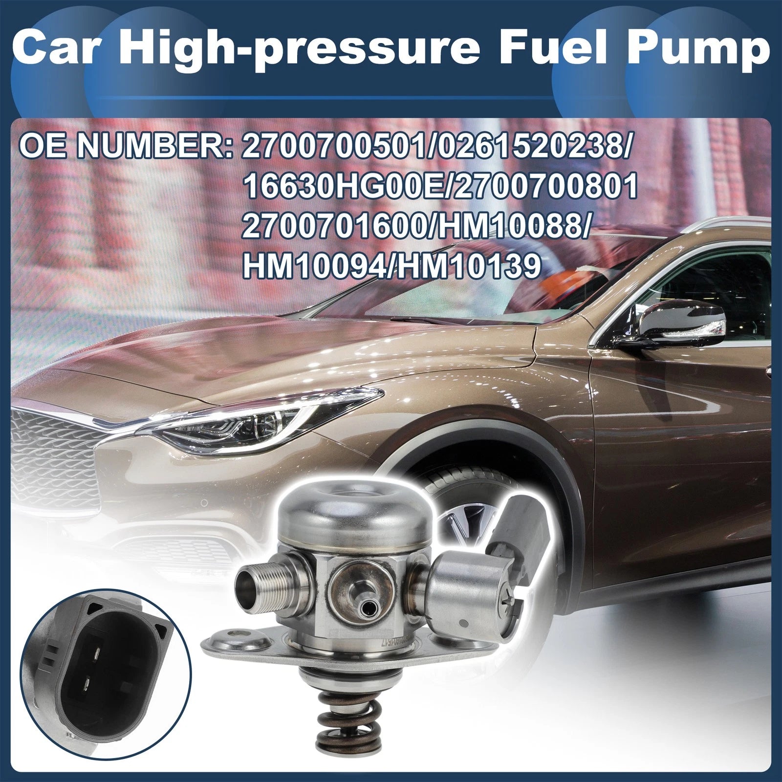 High Pressure Fuel Pump for Infiniti QX30 (2017–2019) No. 2700700501
