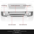 Polished Chrome Front Bumper Face Bar for Ford F-150 (2006–2008)