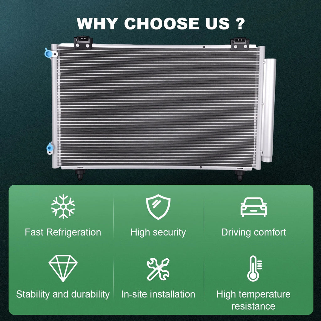 AC Condenser for Toyota Matrix Corolla (2003–2004)