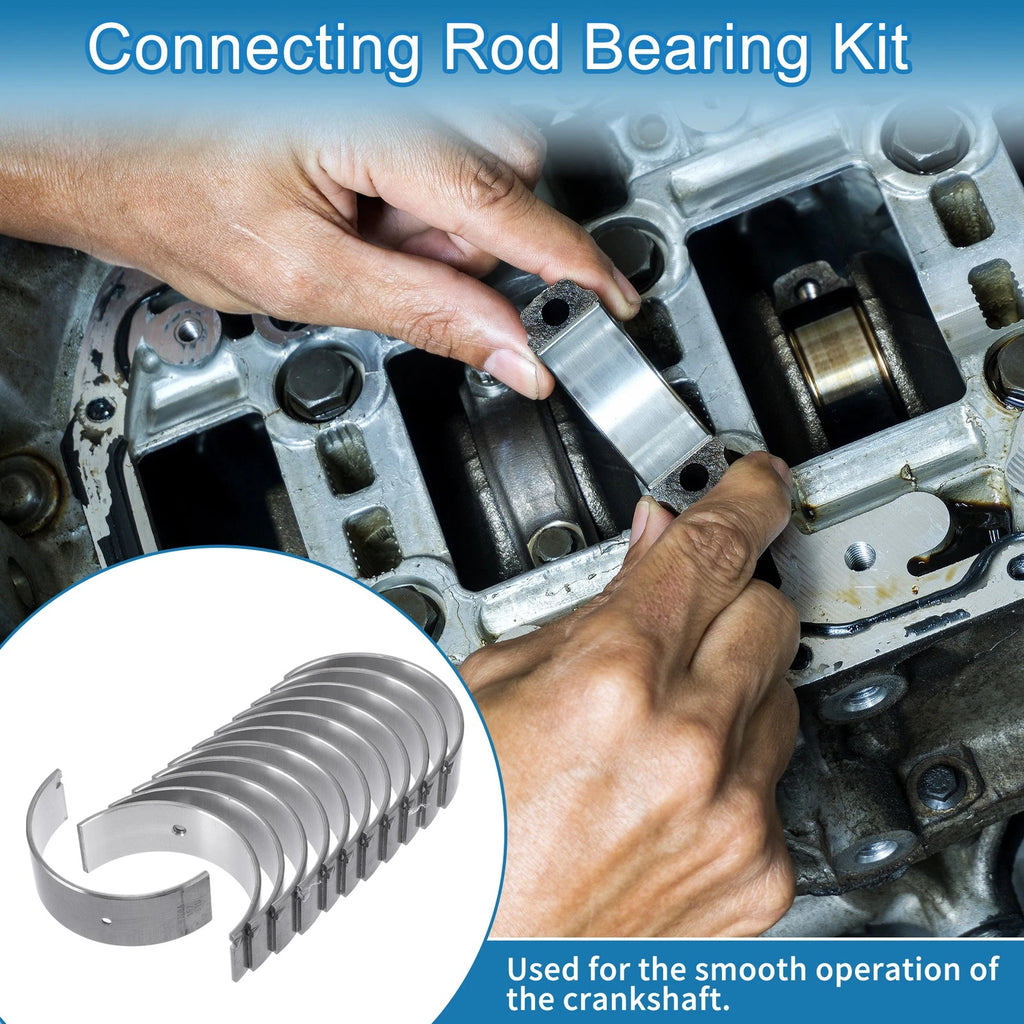 Set of 12 Connecting Rod Bearings for Toyota Land Cruiser (1992–2009) No.1304166030