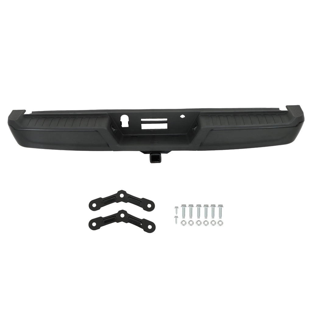 Rear Bumper Assembly for Ford F-150 (2021–2023) Black Without Sensor Holes