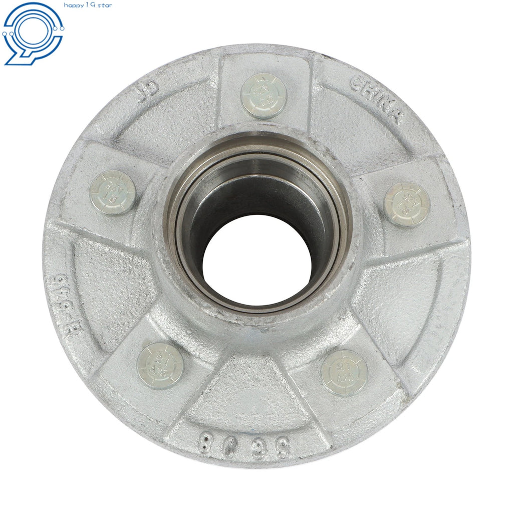 3500 lbs Spindle Trailer Hub for 5 on 4.5" Axles (Galvanized)