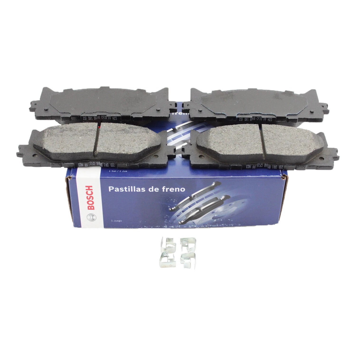 Front Blue Disc Brake Pads for Toyota Camry Avalon Lexus ES350 ES300h (2007–2021)