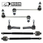 6pc Front Sway Bar Link & Tie Rod Kit for Chrysler Dodge RWD