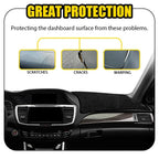 Dashmat for Honda Accord (2013–2017) - Dashboard Cover Carpet Black