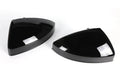 Gloss Black Side Wing Mirror Caps w Lane Assist for Audi TT TTS (2014–2023)