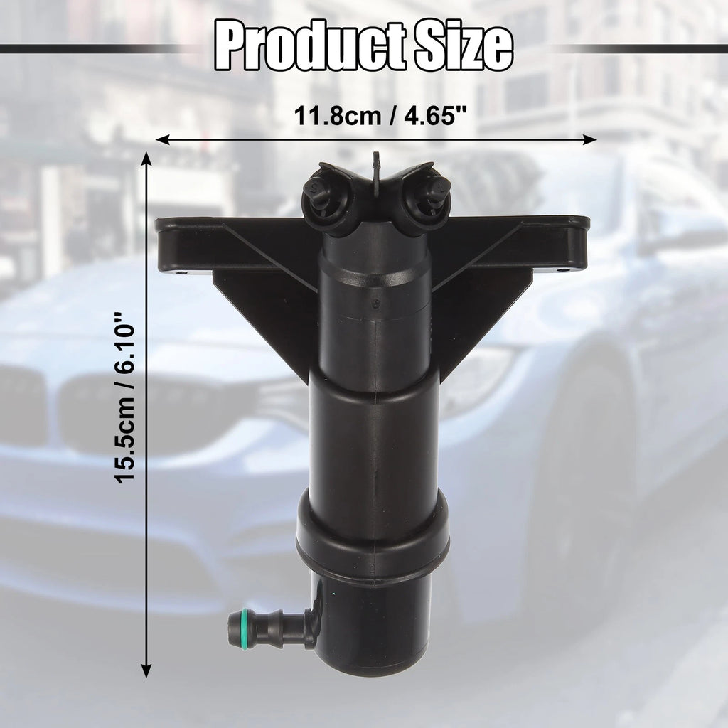 Front Left Headlight Washer Nozzle Jet 61677038415 for BMW 525i (2001–2007)