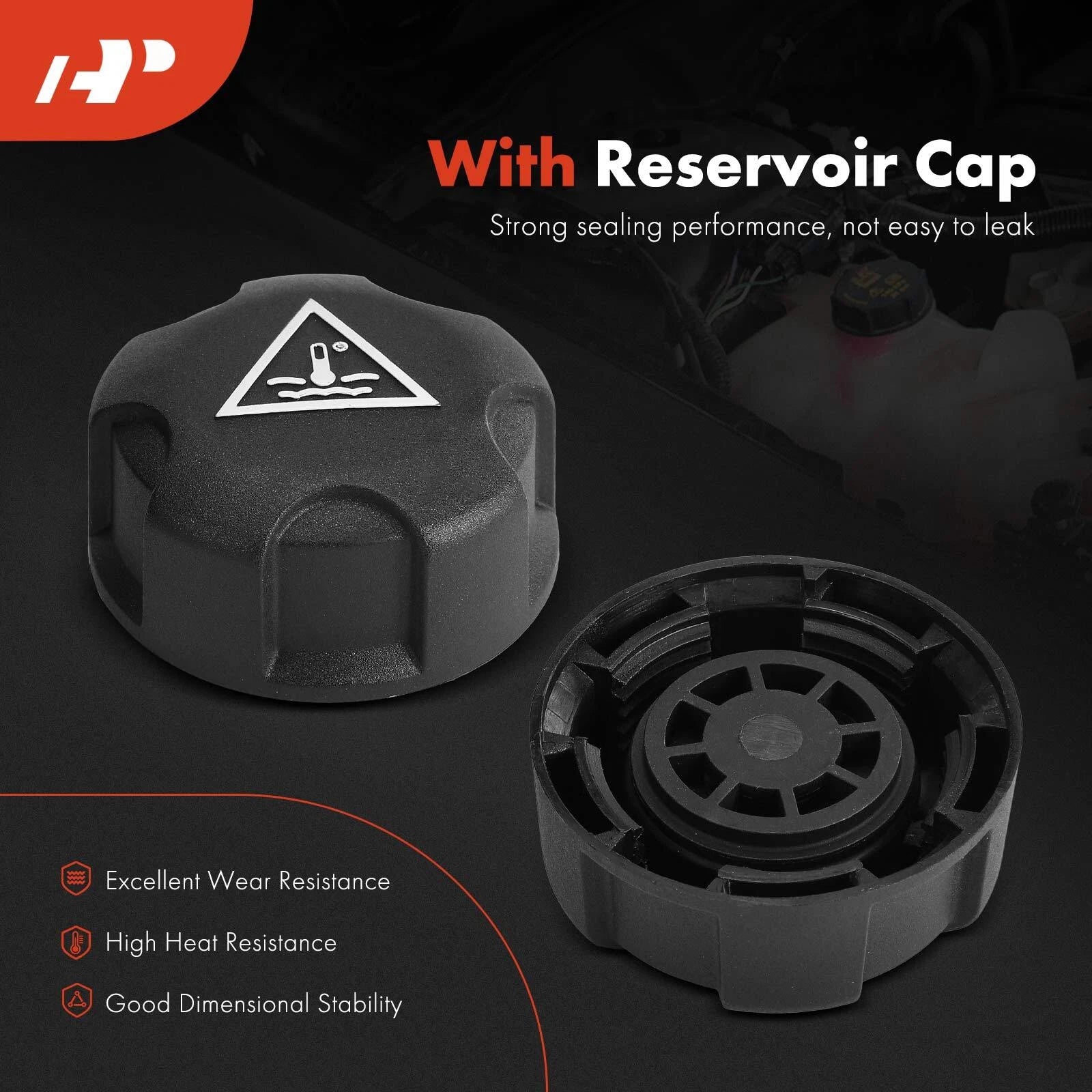 Coolant Expansion Tank Reservoir for BMW X5 X6 (2010–2018)
