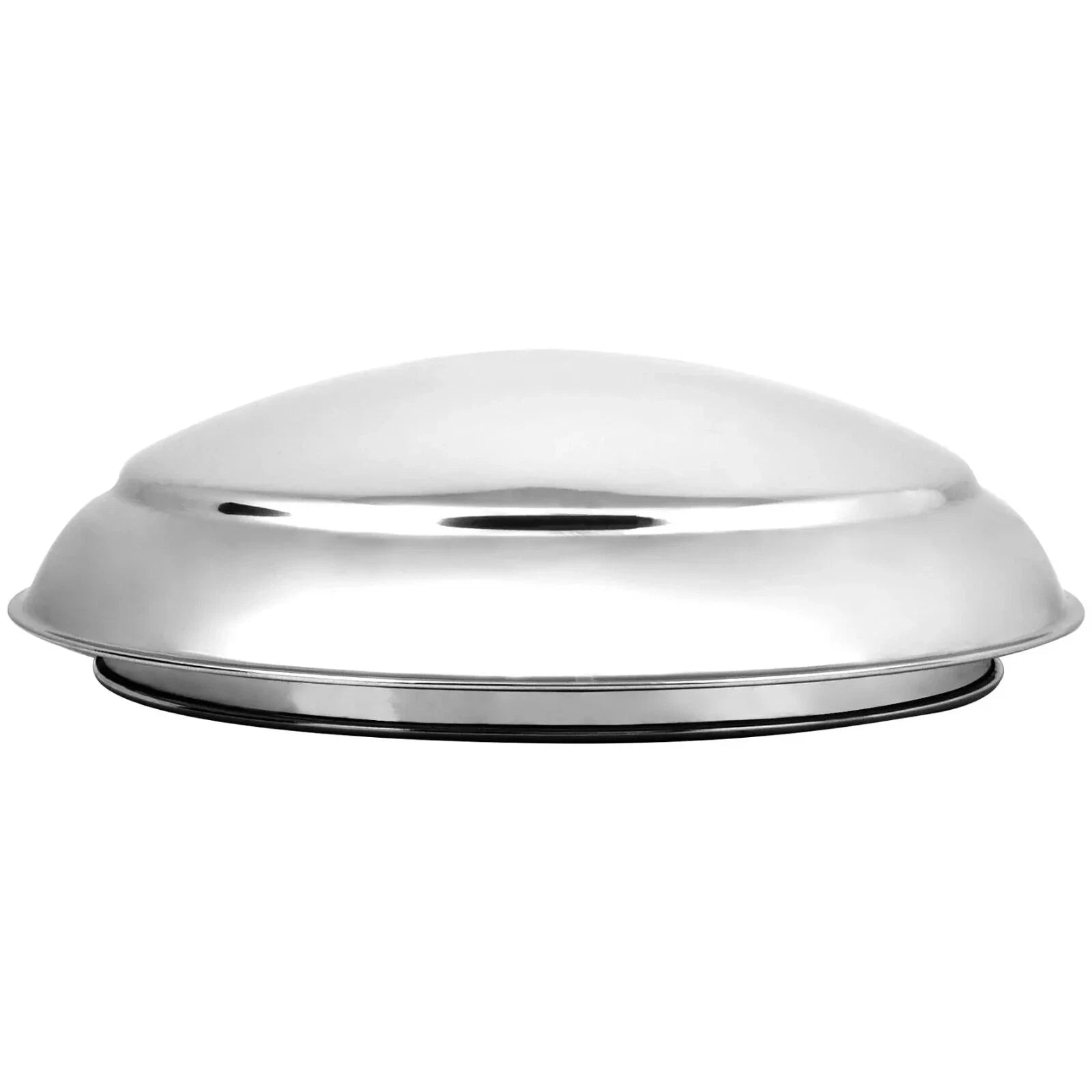 Stainless Steel Hubcaps Pair for 7.5 Inch Wheel Opening Ford 1947–1948