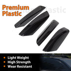 Set of 4 Roof Rail Rack End Cover Caps for Toyota 4Runner (2003–2009)