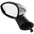 Driver Side Power Heated Chrome Mirror for Fiat 500 (2012–2018)
