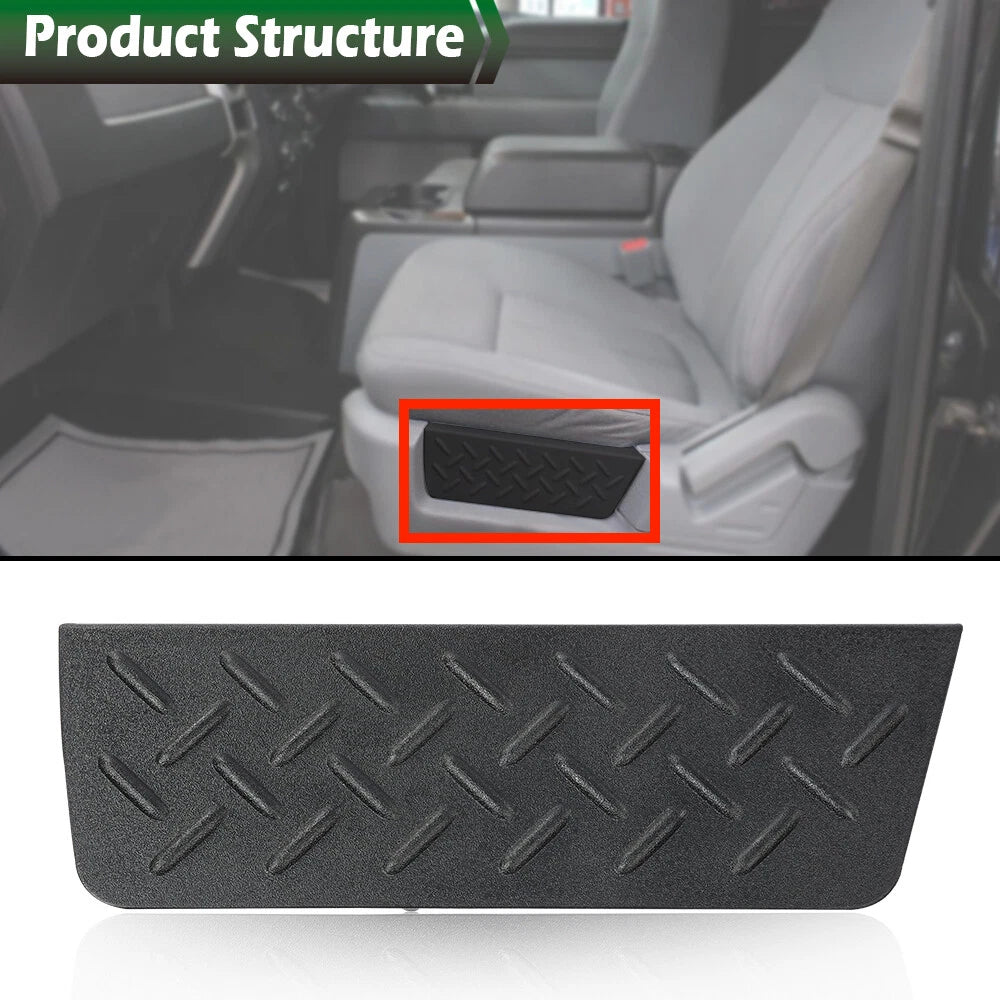 Front Seat Shield Cover Panel Bezel for Ford F150 (2011–2014) Left Side Black