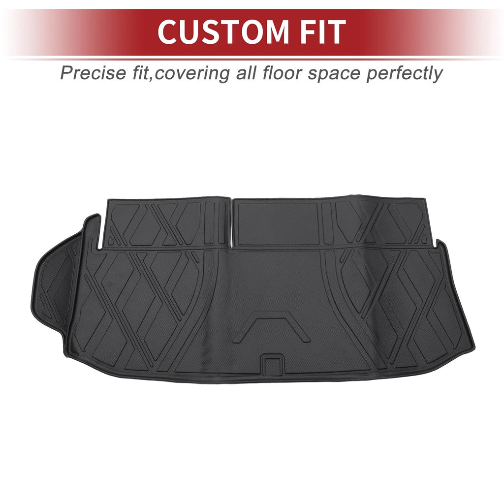 Cargo Liner Rear Trunk Mat for Toyota Highlander (2020–2023) Diamond Pattern