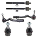 Set of 4 Mevotech Supreme Inner Outer Tie Rods & Lower Ball Joints for A4 A5 S5 (2010–2016)