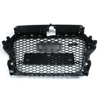 RS3 Style Front Grille for Audi A3 S3 8V (2013–2016) Gloss Black Replacement