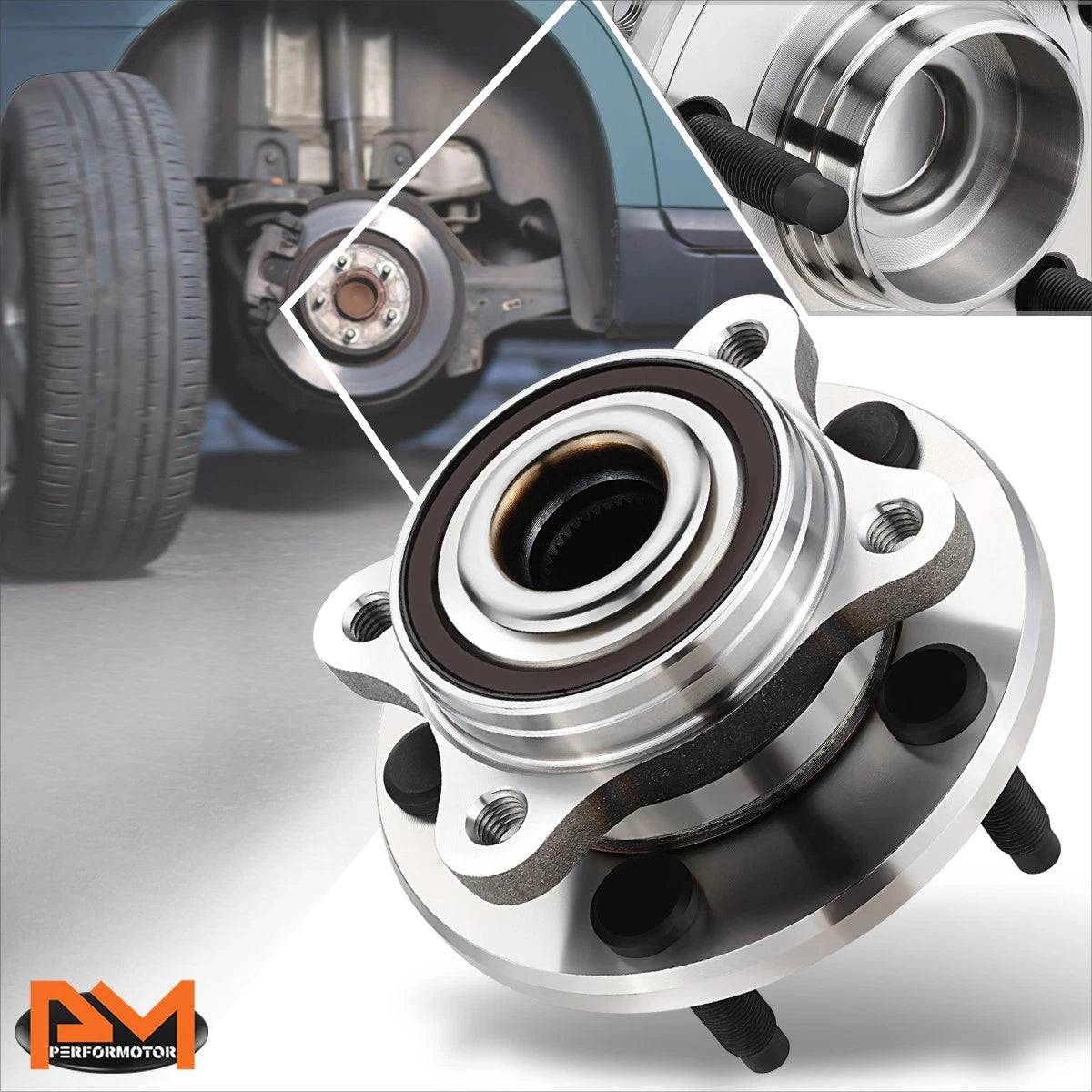Rear Wheel Hub Bearing Kit for Ford Five Hundred/Freestyle/Taurus X (2005–2009)