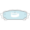 GCT Rear Disc Brake Pad Set for Subaru Impreza (2003-2006)