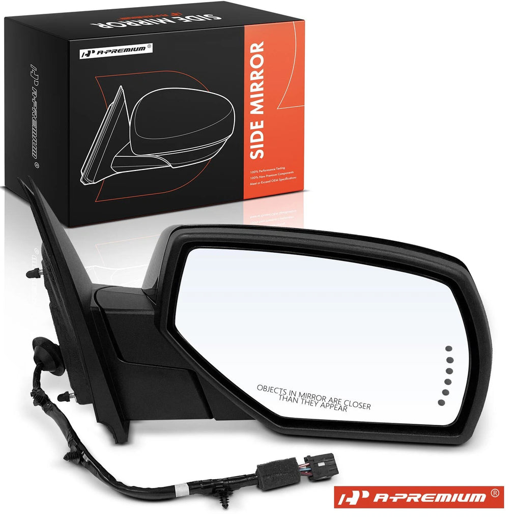 Power Fold Signal Passenger Mirror for Chevy Silverado GMC (2014–2019)