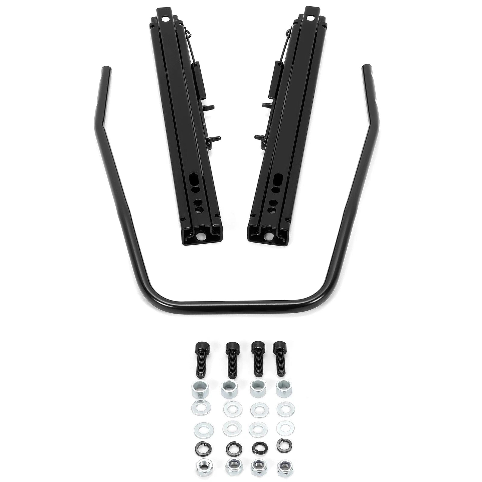 Dual Lock Steel Slider Rails Bracket for Racing Seat Base