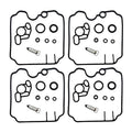 4X Carburetor Repair Kit for Yamaha XJ 600 (1983–1990)