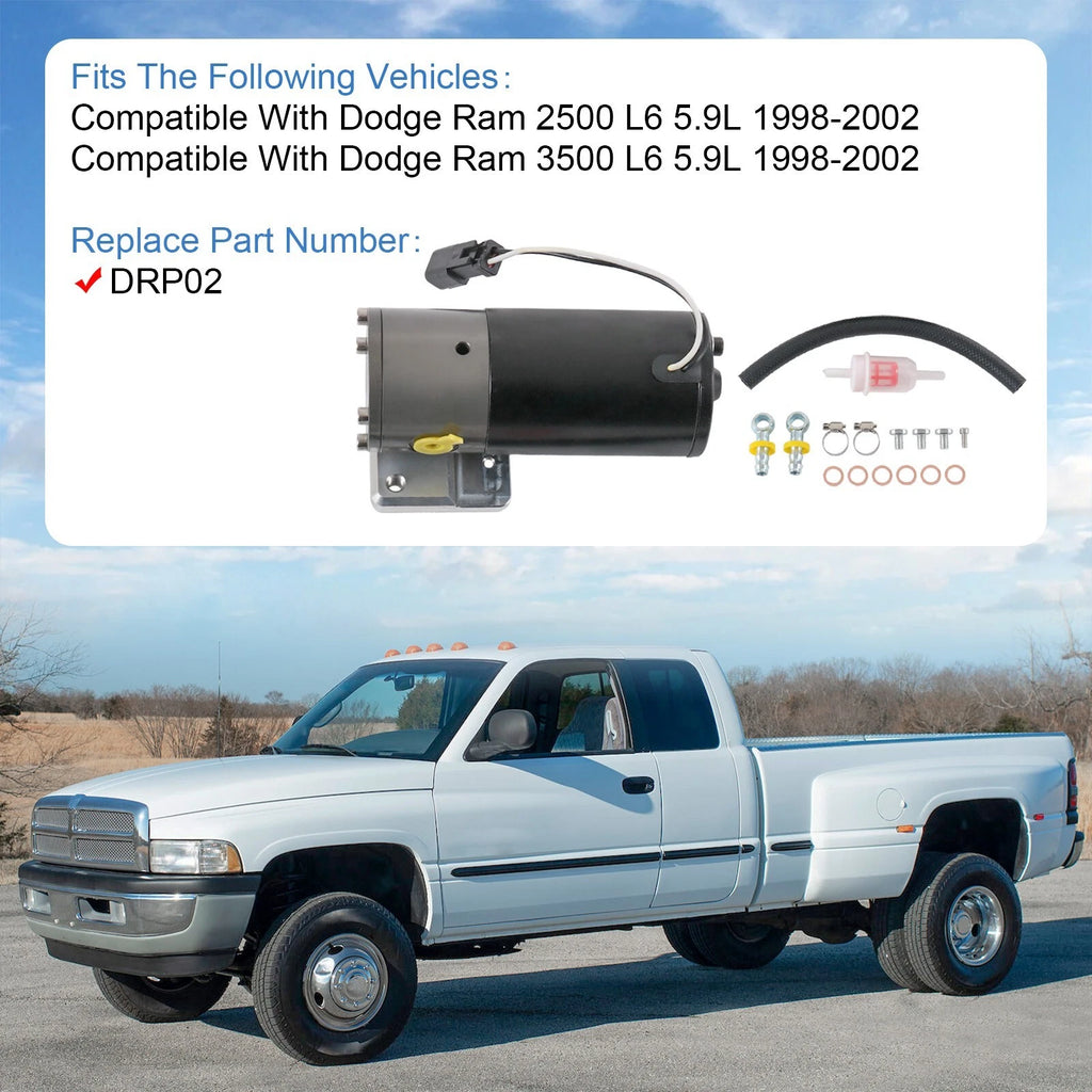 Fuel Lift Pump for Dodge Ram 2500 3500 (1998–2002) 5.9L Diesel