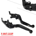 CNC Extendable Brake Clutch Levers for 765 Street Triple R, SPEED TWIN (2017-2023)