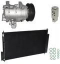 A/C Compressor Kit With Condenser for Honda Odyssey 3.5L (2009–2017)