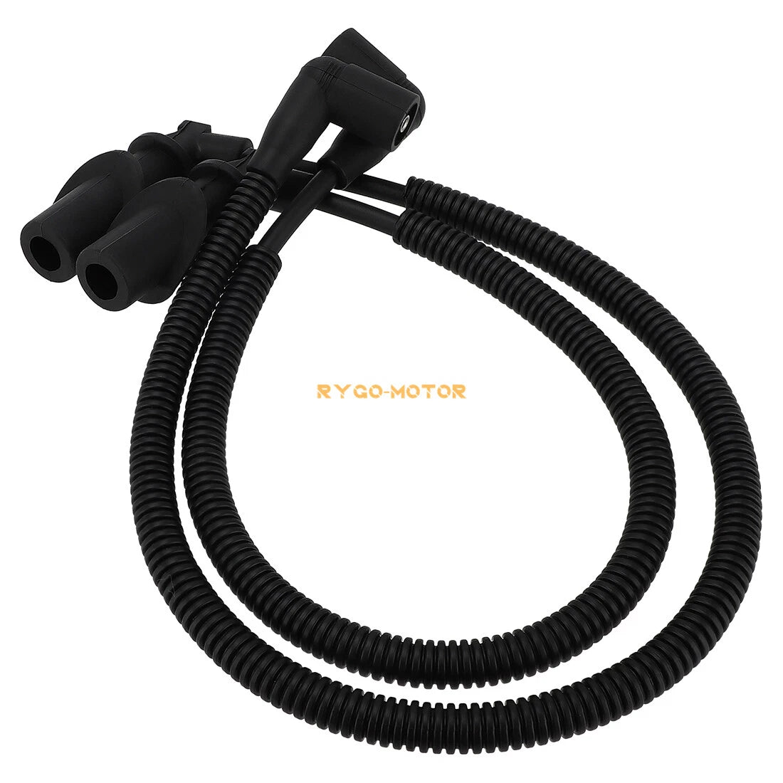 2X Ignition Coil Spark Plug Cap & Wire for Polaris Sportsman 700 800 (2002–2009) 4012439