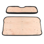 Set of 2 Black Front Seat Cushions for EZGO Medalist TXT (1993–2013)