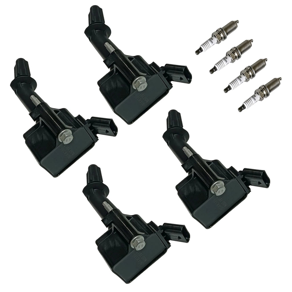 4X Ignition Coil & Iridium Spark Plug for Chevy Cruze Malibu (2011–2019) UF802