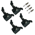 4X Ignition Coil & Iridium Spark Plug for Chevy Cruze Malibu (2011–2019) UF802