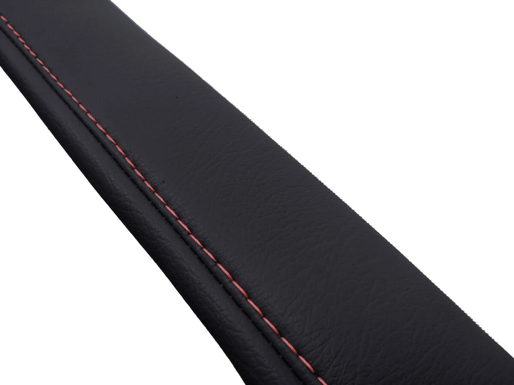 2 Piece Leather Door Panel Armrest for Toyota 4Runner (2010–2020) Red Stitch