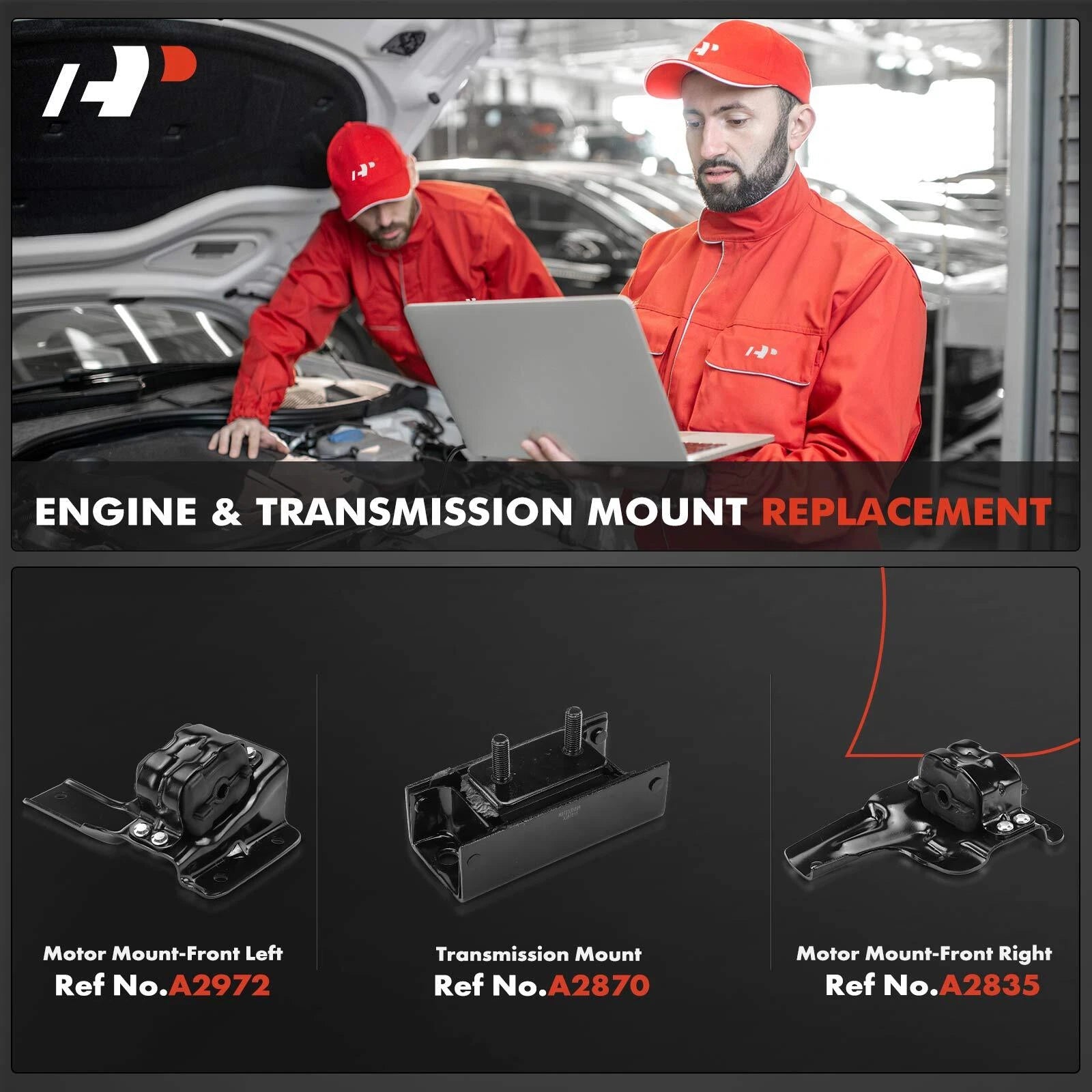 3X Front Engine Motor & Transmission Mount for Ford Expedition (1997-2002)