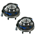 Set of 2 Front Moog Wheel Bearing & Hub Assembly for Ford Lincoln Mercury