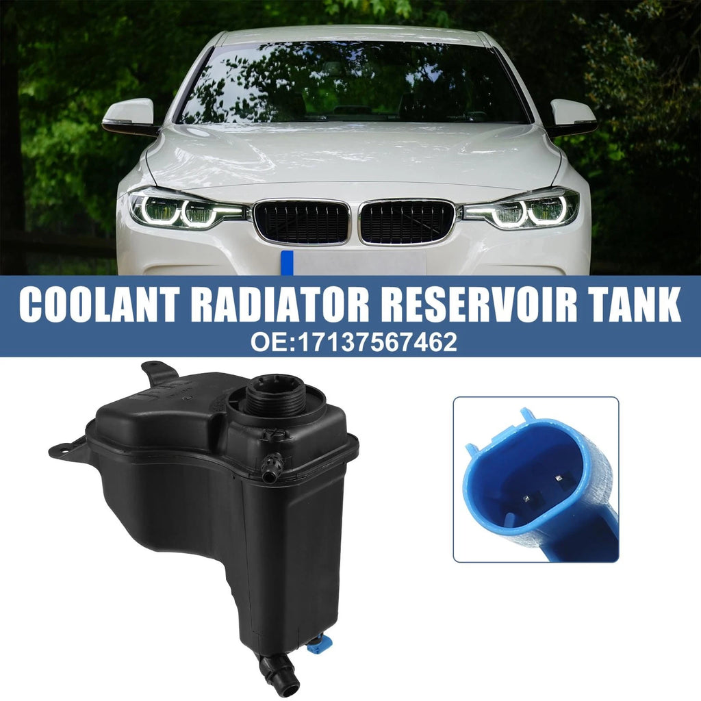 Coolant Radiator Reservoir Tank 17137567462 for BMW 330i 335i 135i 323i 328i (2006–2013)