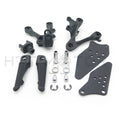 Front Rider Foot Rest Pegs Brackets for Kawasaki ZX-6R (2009–2011)