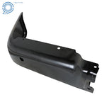 Steel Rear Bumper End for Ford F-150 (2009–2014) with Sensor Holes, Right Black