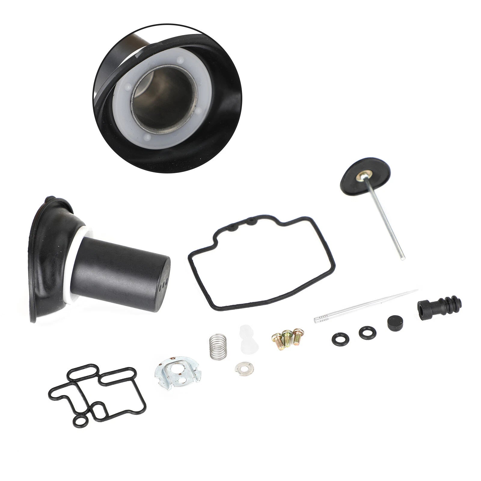 Carburetor Repair Kit Plunger Diaphragm for Yamaha Majesty YP250 (1996–2003)