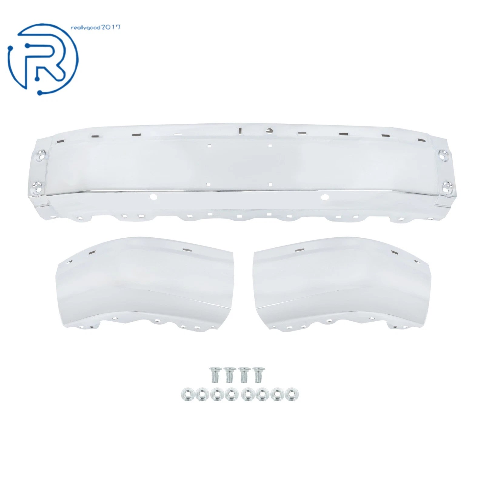 Front Bumper Face Bar for Chevy Express GMC Savana 2500 3500 (2003–2025)