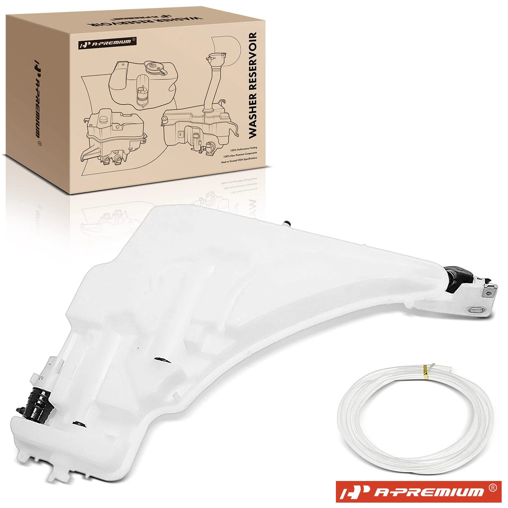 Windshield Washer Reservoir with Pump, Cap & Sensor for BMW 320i (2014–2018)