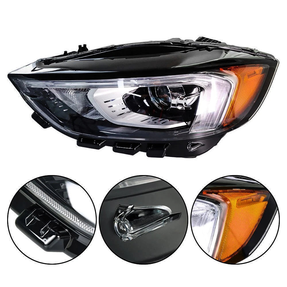 Pair of Full LED Headlights for Ford Edge (2019â2021)