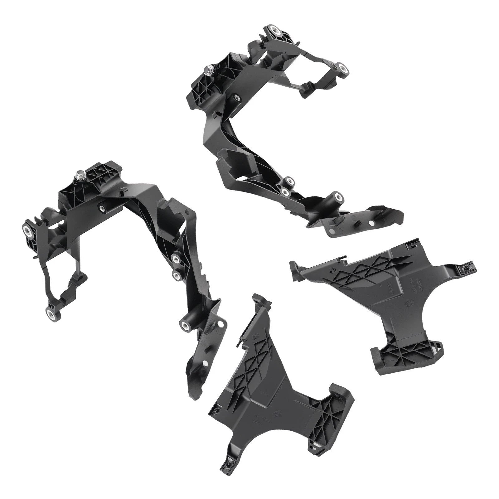 Set of 2 Headlight Mount Bracket Supports for Audi A5 Quattro (2012–2016)